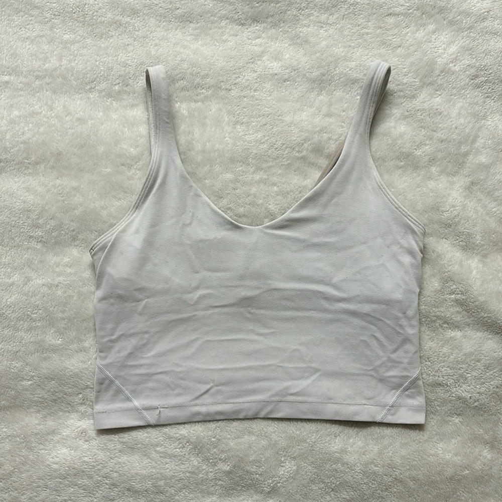 LuluLemon White Align Tank